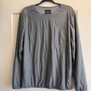 Snow Peak Polartec Quilted w Pocket Apres Ski Sweatshirt